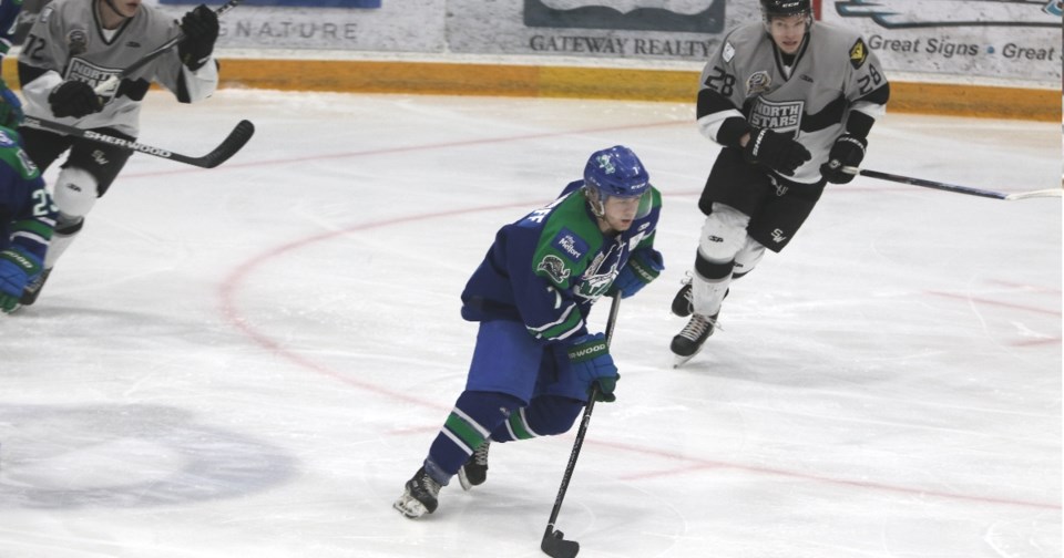 Parker Fofonoff of the Melfort Mustangs