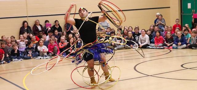 Hoop dancer