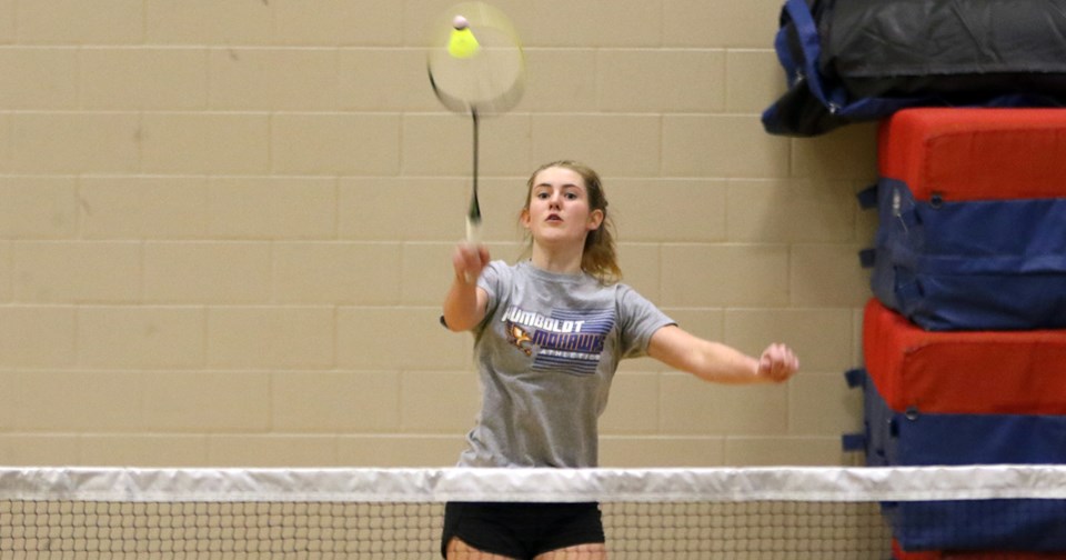 Katie MacLean Horizon Central Athletic Association Junior Badminton District Championship