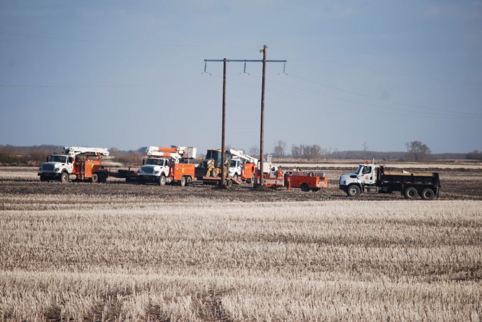 Accident causes power outage in Canora and surrounding area