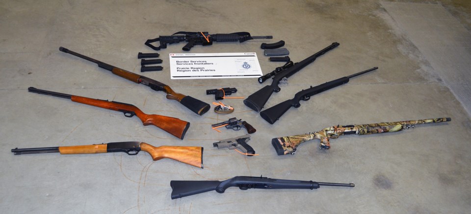 Firearms seizure