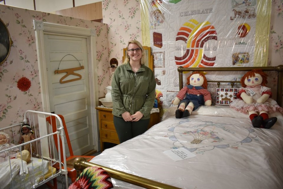 Jenae Berndt is in her second year as the summer student working at the Kamsack Power House Museum.