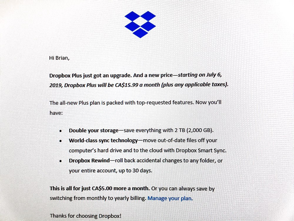 The incessant creep of cloud subscription rates SaskToday
