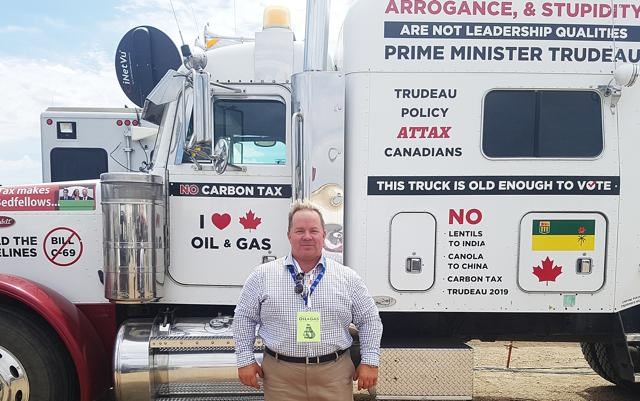 Phil Zajac at Oil Show