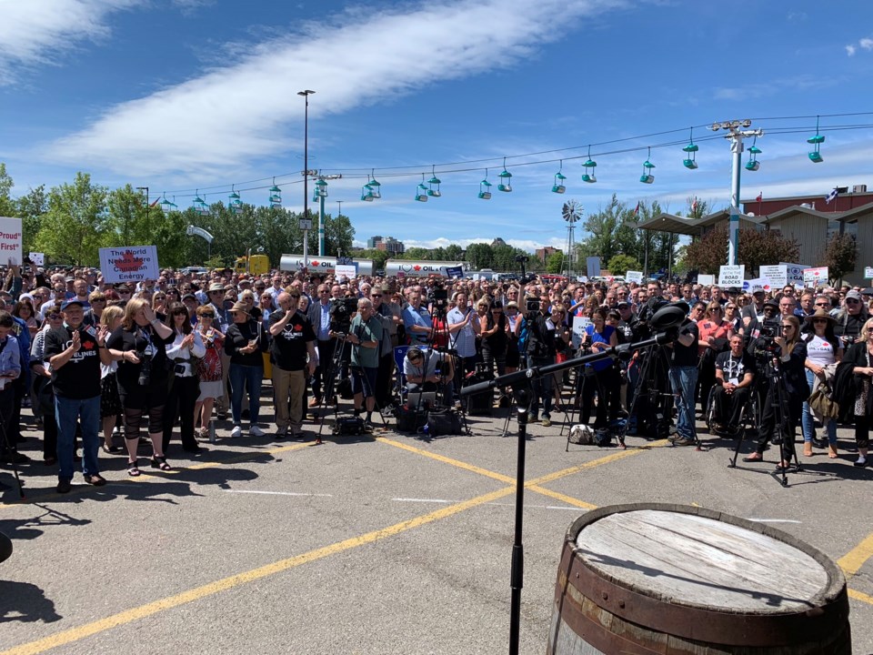 Calgary Rally Scott Moe Twitter