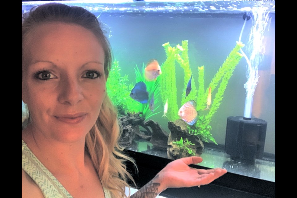 Ashley Flynn is one of the organizers of the Estevan Aquarium Enthusiasts along with Regan Bouchard and Dave Florizone. Photo submitted