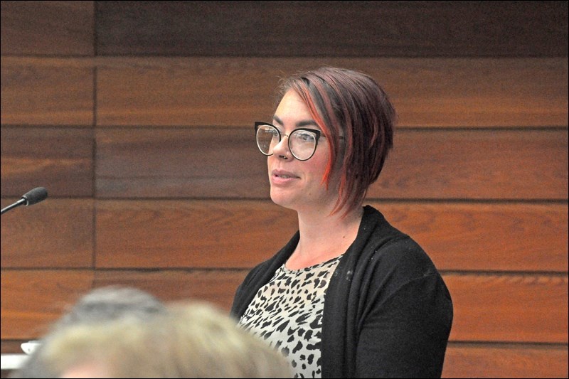 Monday, Kali Weber presented city council with the annual report of the Dekker Centre for the Perfor