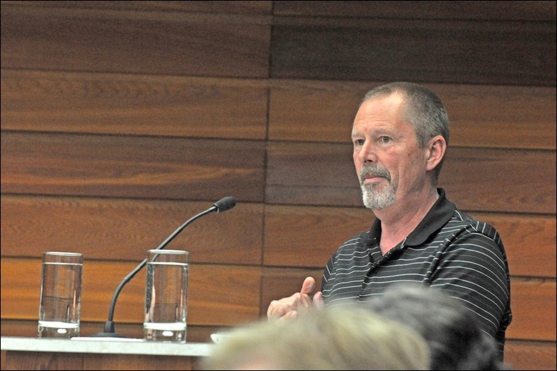 Community Safety Coordinator Herb Sutton.