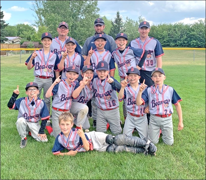 The Mosquito Provincial AA Battlefords Beavers won their home tournament this past weekend. Photo su