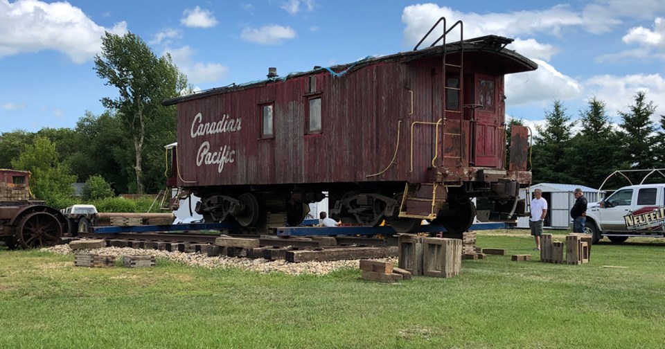 1912 Canadian Pacific Railway caboose