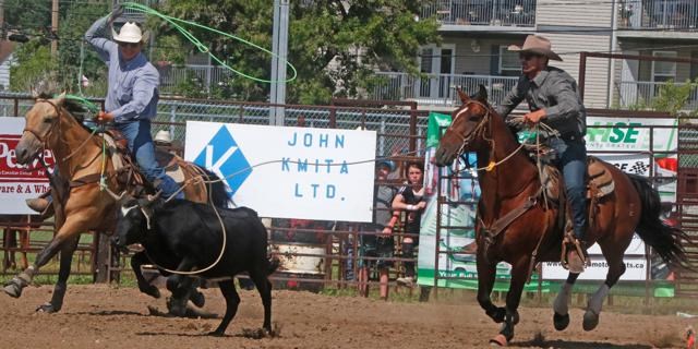 Team roping