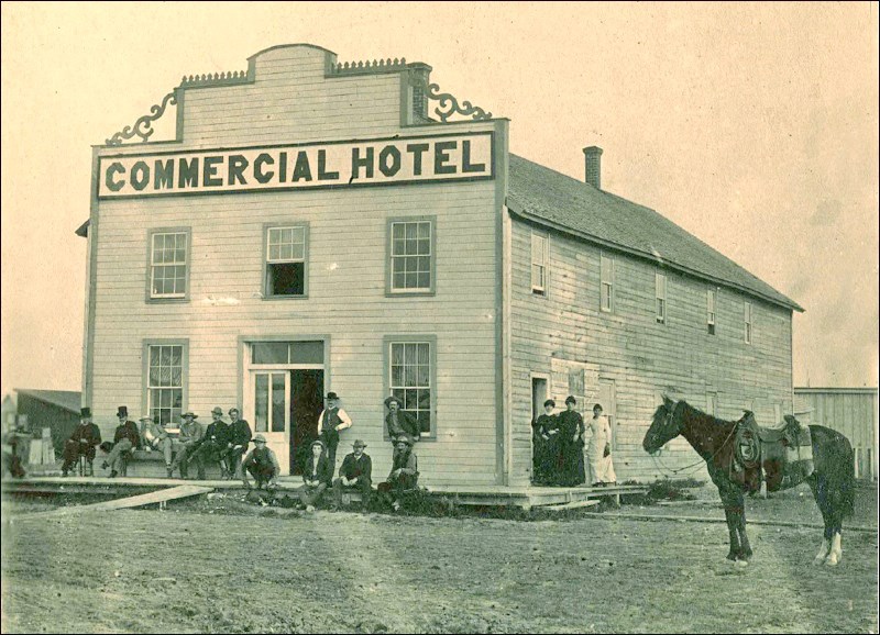 The original hotel, c. 1885. Submitted photo