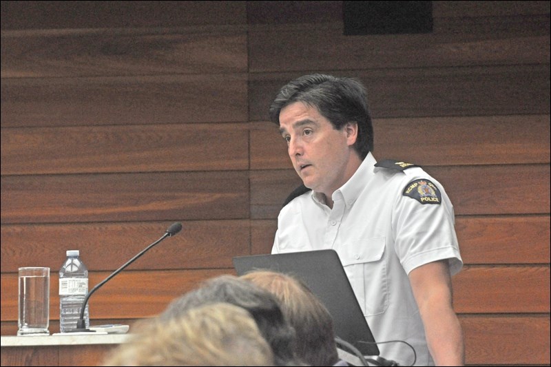 Insp. Tom Beck at City Hall