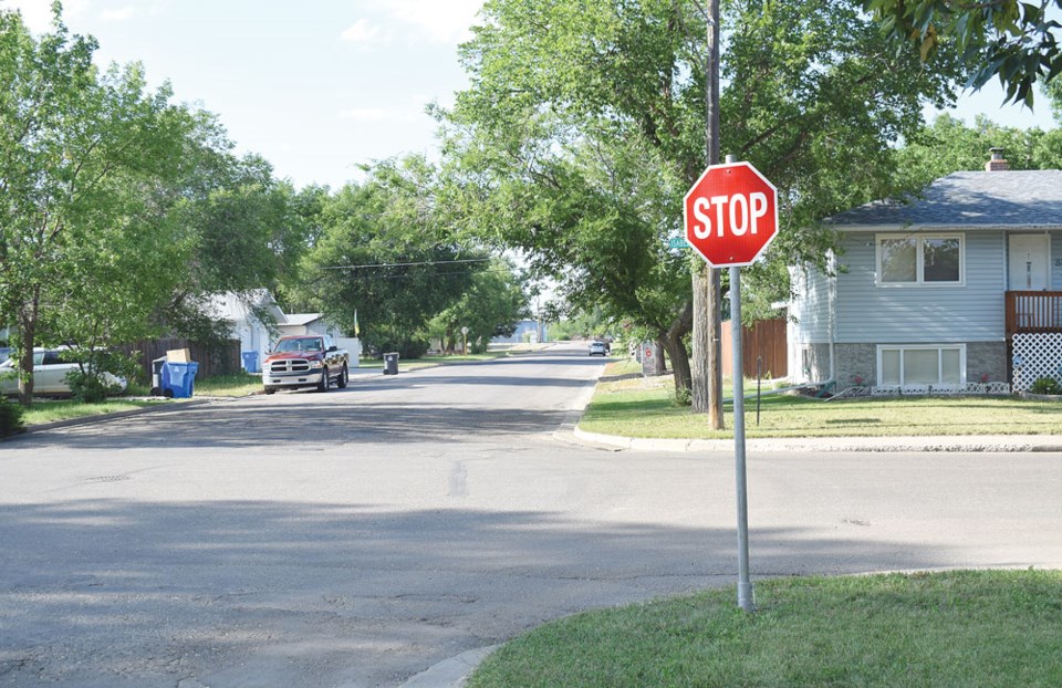 Uncontrolled intersections