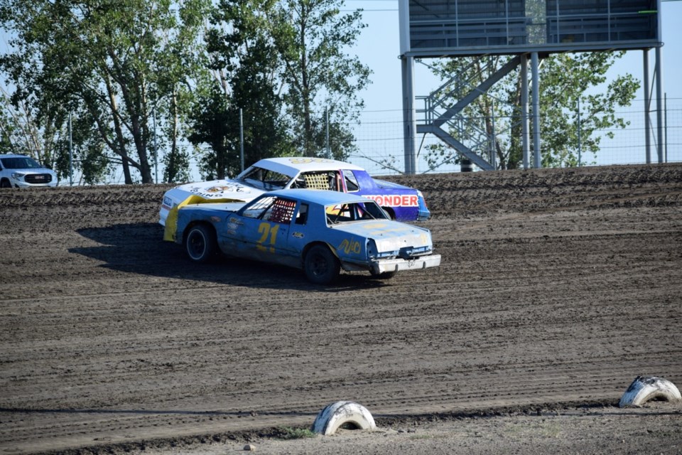 Riley Mann (26) had to take evasive action to avoid the car of Nathan Vogel (21).