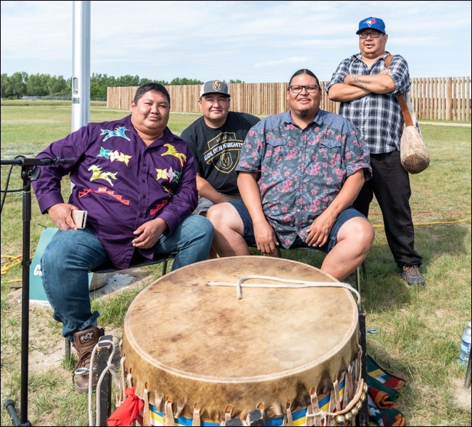 Wild Horse drum group.