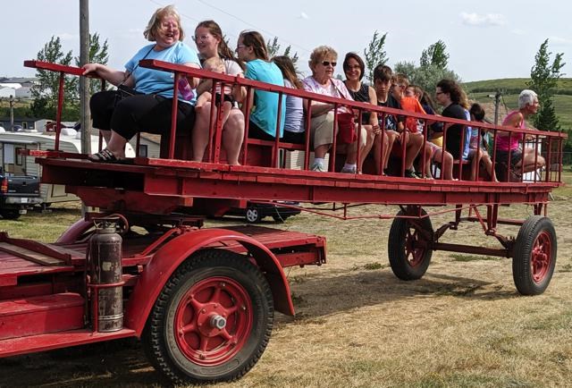 Wheat Fest fire truck