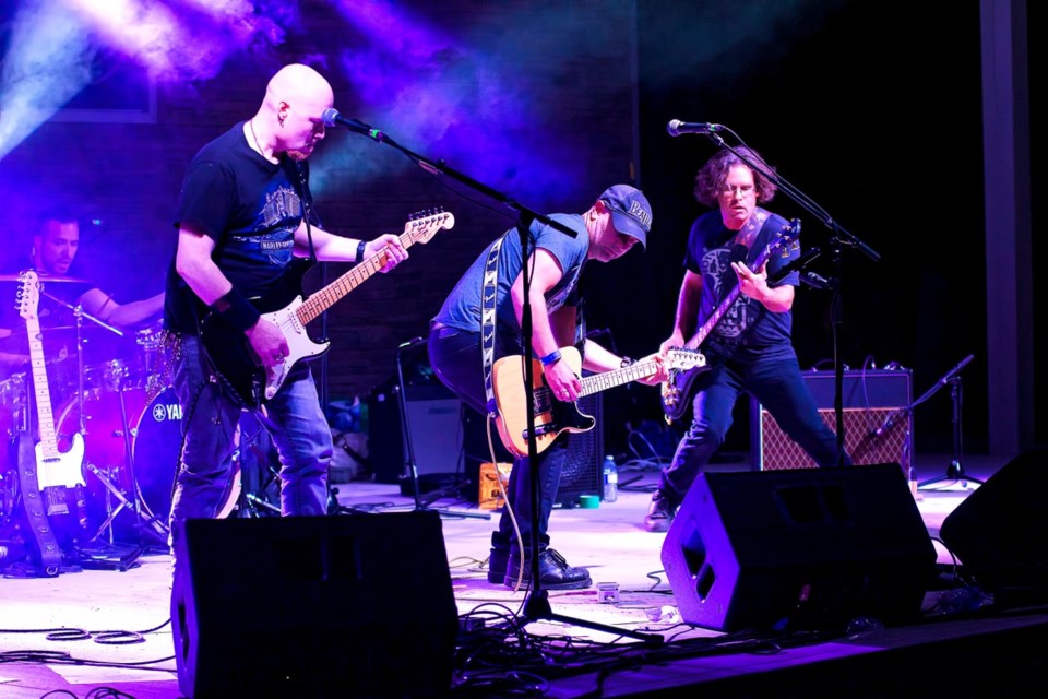 Sourjack rock band at Oxbow Jamboree 2019. Photo by Doug Sully of Freeze Frame Photography
