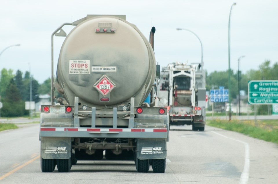 oil tanker truck Stoughton