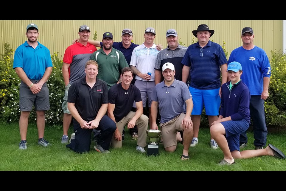 The Ryder Cup was held Aug. 24 in Redvers and Aug. 25 in Carlyle. There was a total of 24 golfers, with 12 members on each team. After the two-day battle on the courses, it was Team Redvers (left) that came out Ryder Cup champs by a mere two points. Congratulations!
