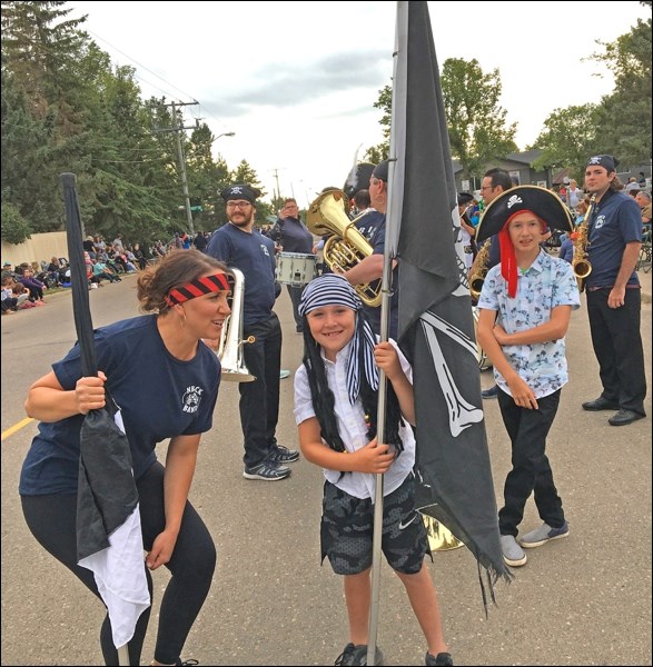 In the North West Territorial Days Parade. Photo submitted