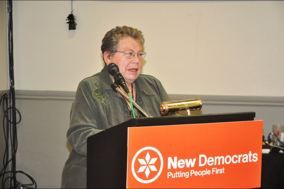 Marcella Pedersen has been acclaimed as the NDP candidate in Battlefords Lloydminster. Photos by John Cairns