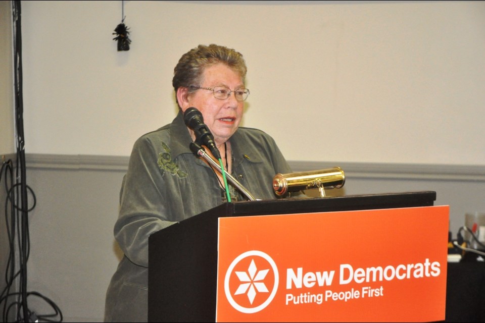 Marcella Pedersen has been acclaimed as the NDP candidate in Battlefords Lloydminster. Photos by John Cairns