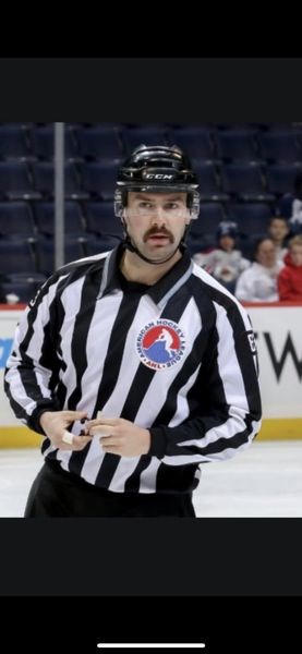 Tarrington Wyonzek recently signed a contract to work as a full-time linesman in the AHL (American Hockey League) and ECHL (East Coast Hockey League). His first ECHL game is scheduled for October 11 in Norfolk, Virginia.