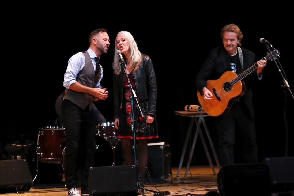 Jeffery Straker, Annette Campagne and Jack Semple