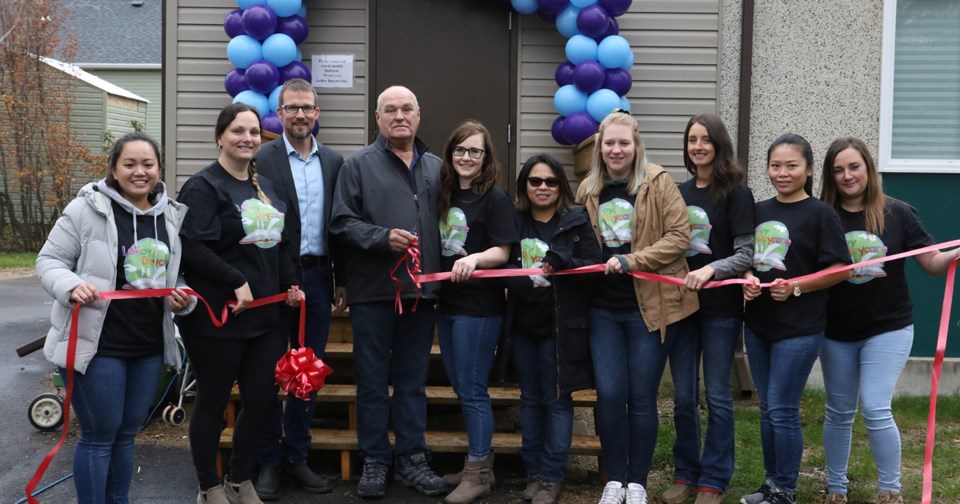 LeRoy Daycare ribbon cutting