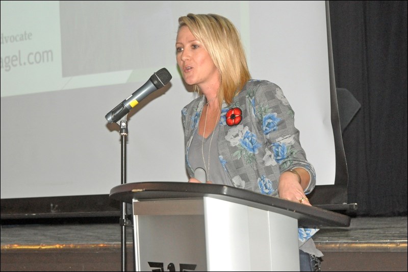 Gold Eagle Casino hosted Steaks and Stems Producer Appreciation Night on Wednesday, Oct. 30, where producers heard from Cherilyn Nagel, agricultural policy advocate, who spoke on the issue of public trust.