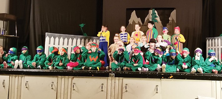 As part of Missoula Children’s Theatre, Carlyle Elementary School students performed “Jack and The Beanstalk” on Friday, Nov. 1.