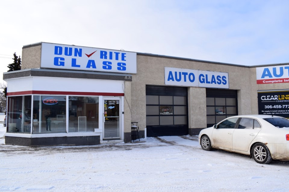 Dun Rite Glass is located at the intersection of Fourth Street and 13th Avenue in Estevan.