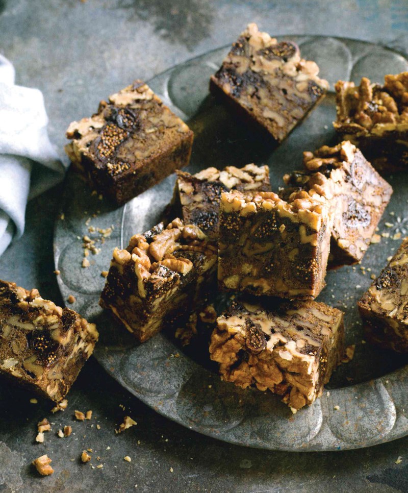 Fig and Walnut Fruit Cake