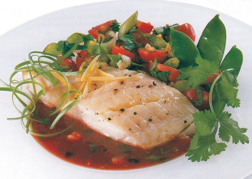 Roasted Black Bean Cod