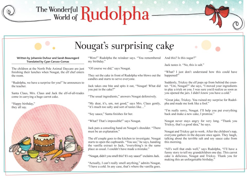 Nougat’s surprising cake