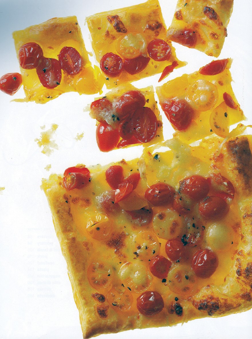 Flaky Tomato and Mozzarella Tart