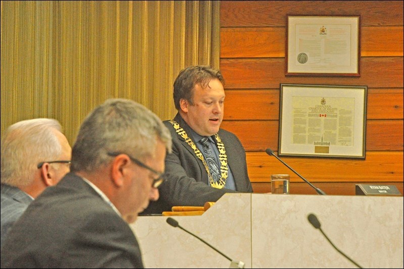 Council in session Monday. Photo by John Cairns