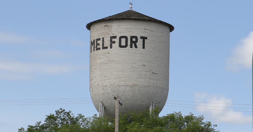 Melfort water tower