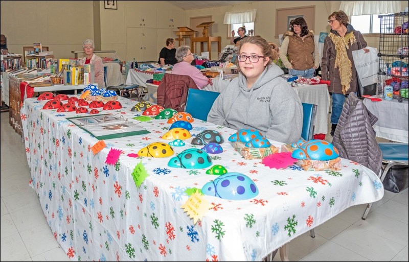 Shayla Chaykowski and her unique ladybugs.