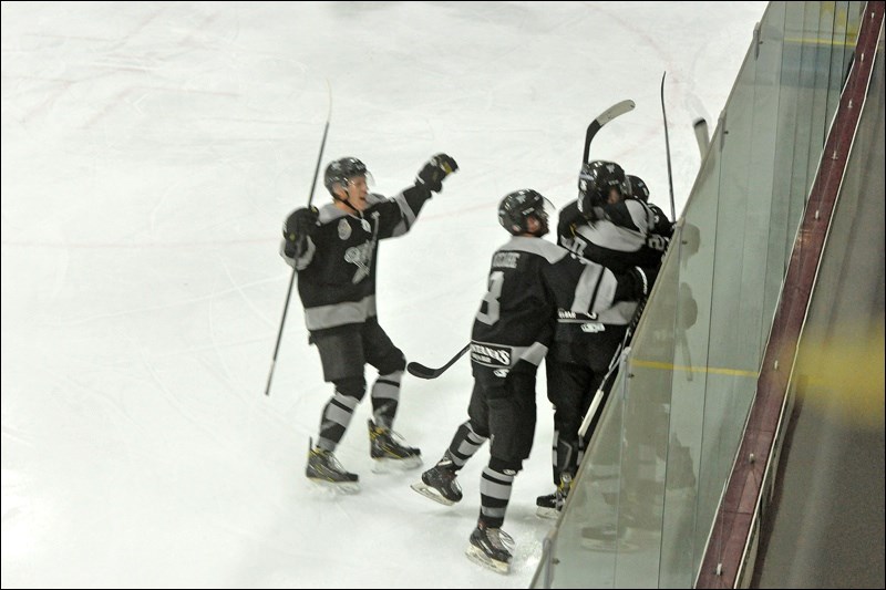 The North Stars celebrate. Photo by John Cairns