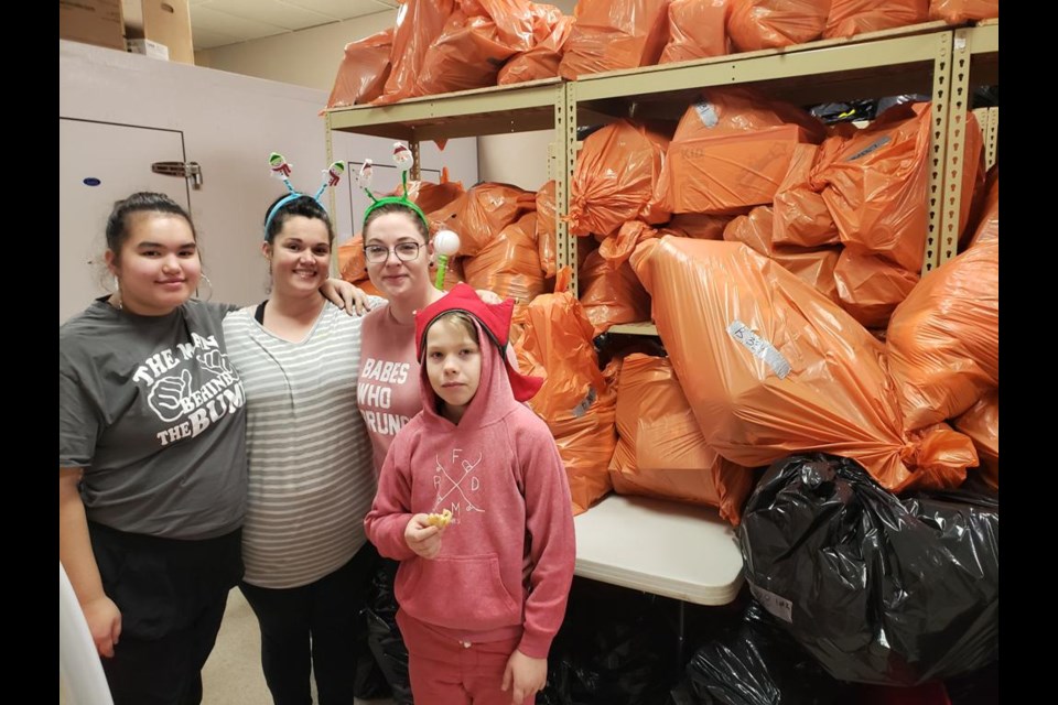 Empty Stocking Fund volunteers. Photos submitted