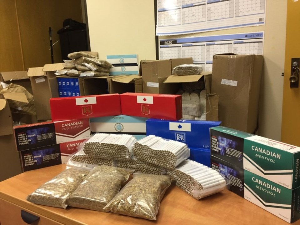 Investigation leads Yorkton RCMP to seize large quantity of illegal cigarettes_0