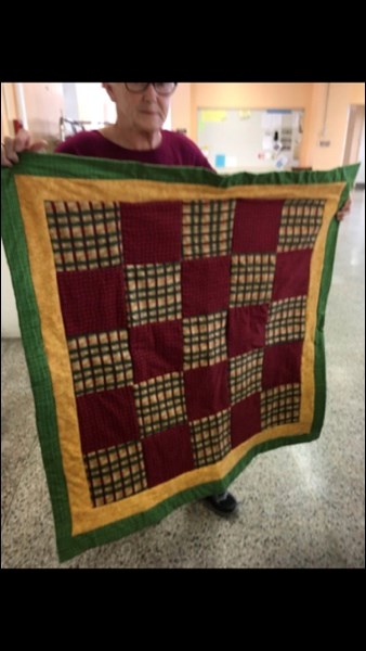 Members of the Rivers’ Edge Quilt Guild engage in a show and share during their monthly meetings held the first Friday of each month. Photos submitted