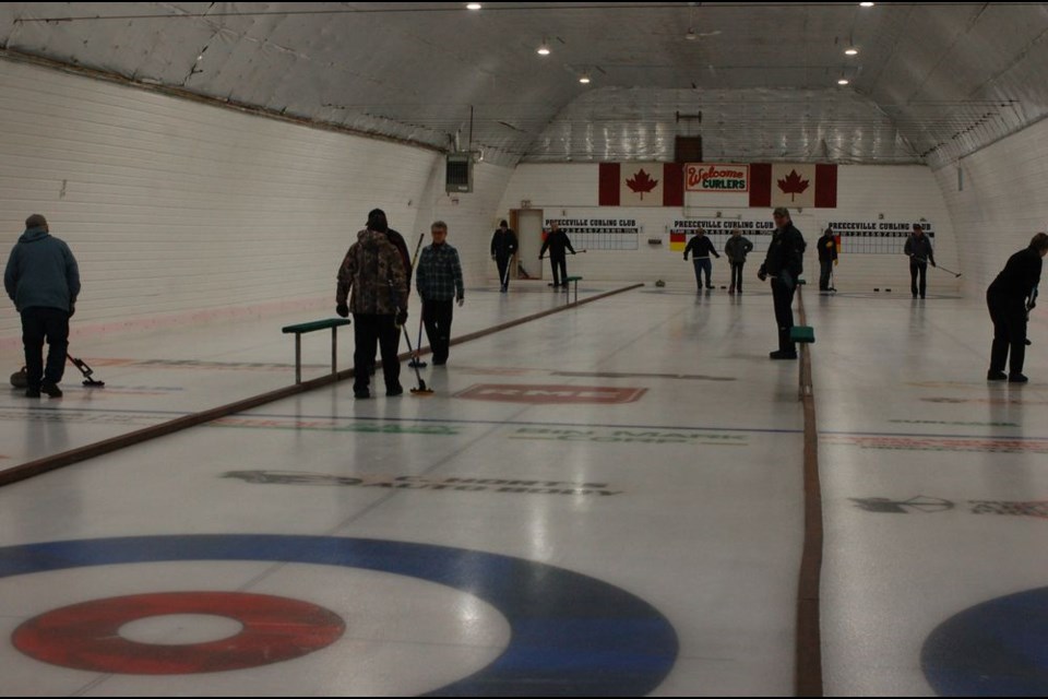 There were 15 rinks entered in the Preeceville Senior bonspiel held during the week of January 7 to 11.