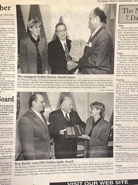 20 years ago Golden Spike