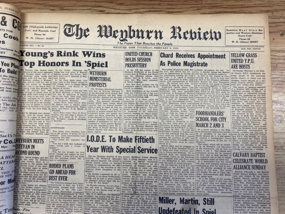 70 years ago Police Magistrate