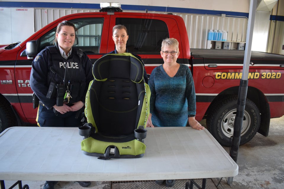 Car seat safety clinic