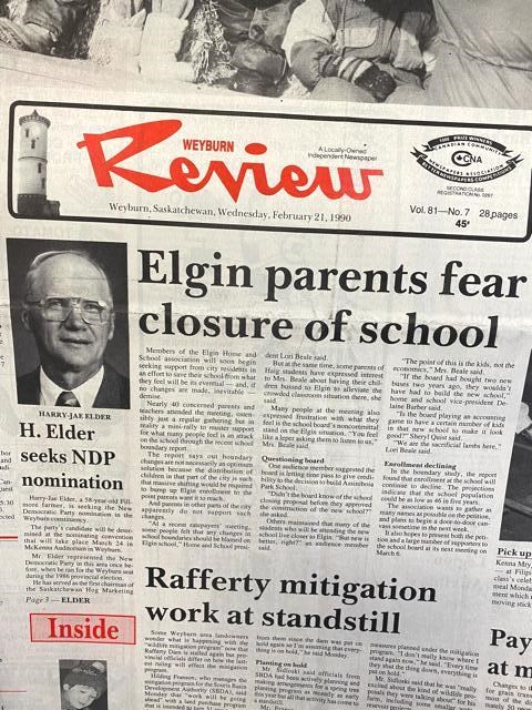 30 years ago Elgin School
