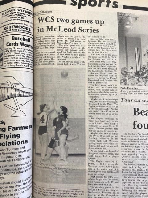 40 years ago McLeod Series